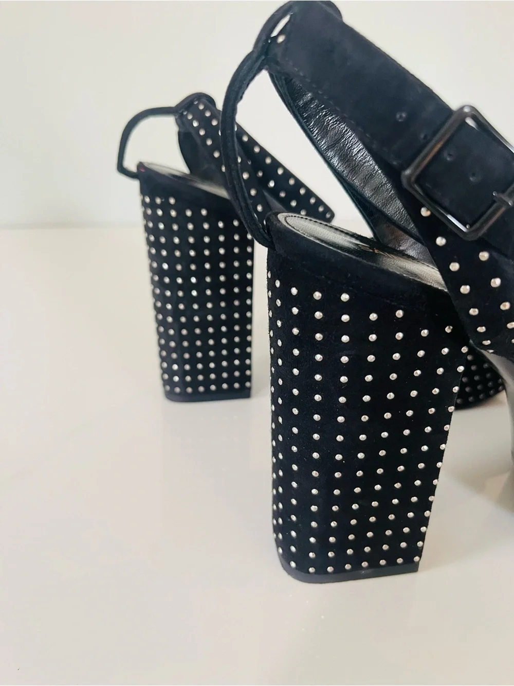AUTHENTIC YSL STUDDED PLATFORMS